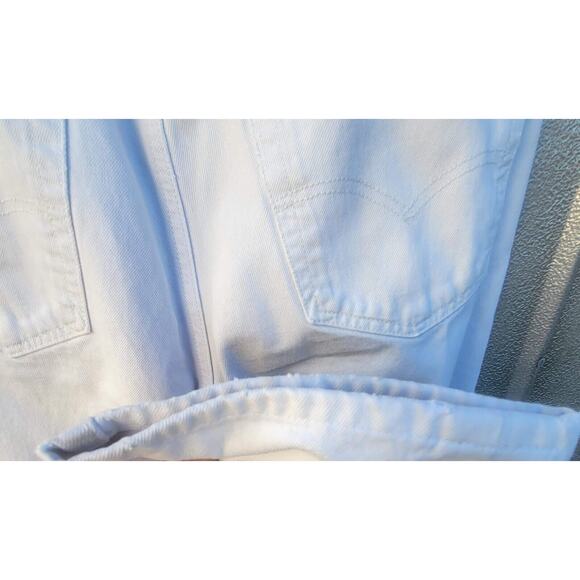 Levi Straight Fit Button Fly 501xx Jeans Size W36.5 L28 - Picture 7 of 8